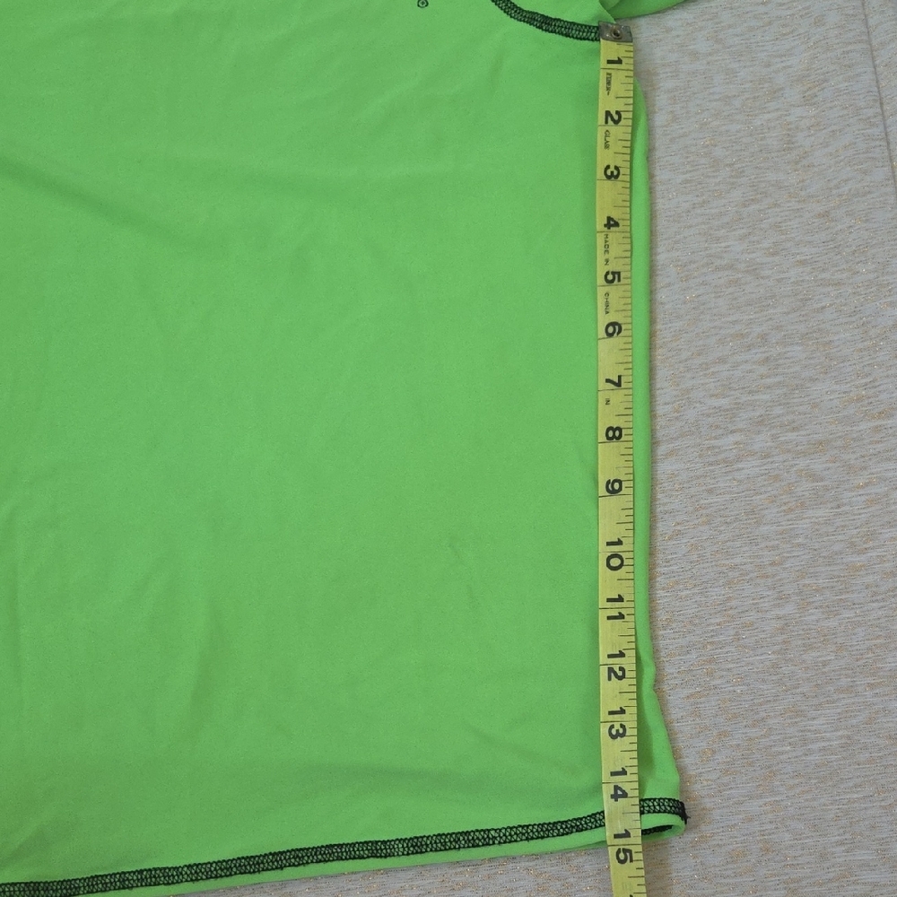 Ron Jon Lime Green Rash Guard - Picture 3 of 4